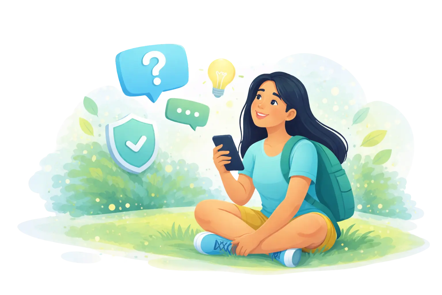 Frequently asked questions illustration