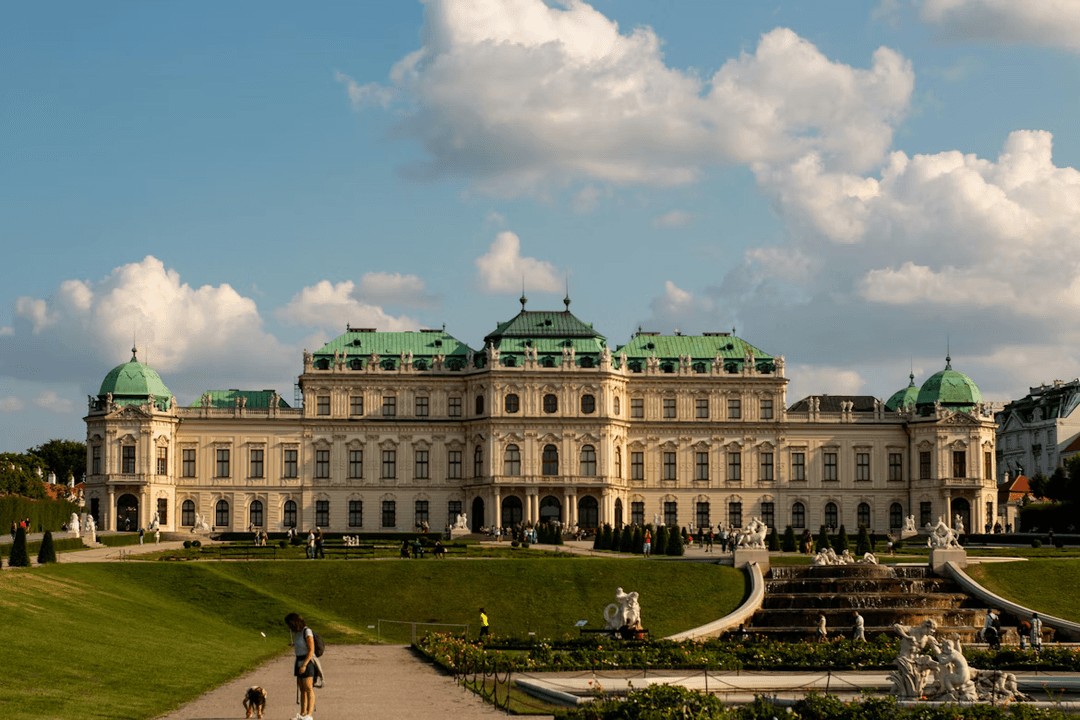 Beautiful Austrian architecture and historic palaces Beautiful Austrian architecture and historic palaces
